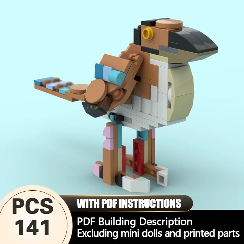 Creators Animal Series Model MOC Building Bricks Large Kingfisher Modular Technology Gifts Holiday Assemble Children Toys Suit
Creators Animal Series Model MOC Building Bricks Large Kingfisher Modular Technology Gifts Holiday Assemble Children Toys Suit