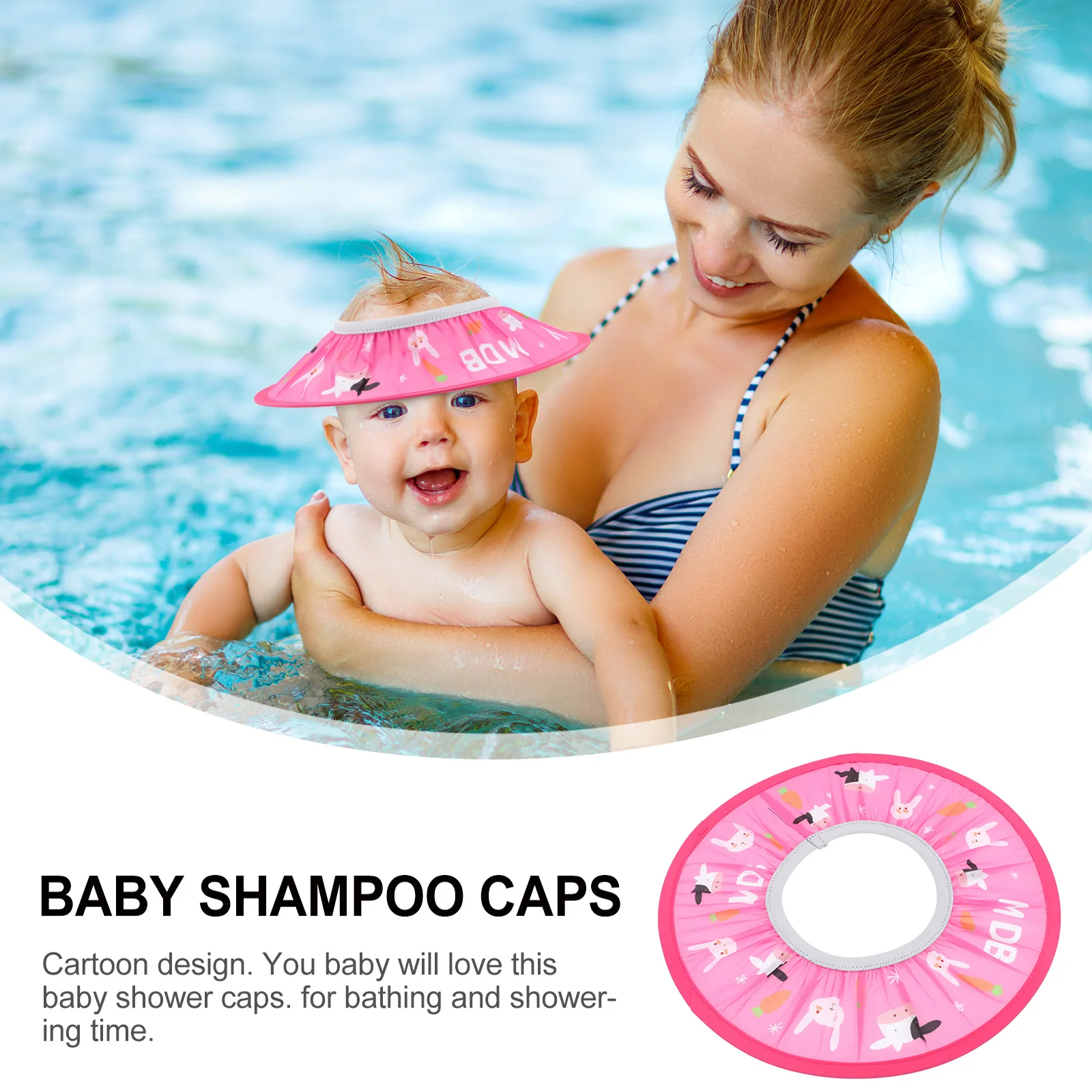 1pc Baby Shower Caps Adjustable Waterproof Bath Hat For Kids Infant Hair Wash Shield Eva Hat For Girls Boys Toddlers
1pc Baby Shower Caps Adjustable Waterproof Bath Hat For Kids Infant Hair Wash Shield Eva Hat For Girls Boys Toddlers