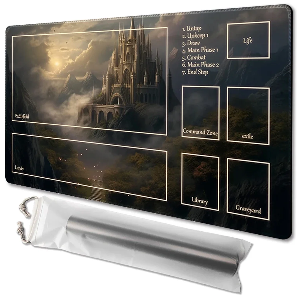 Настольная игра Mist Castle-Board, игровой коврик MTG, размер 60X35 см, совместимый с TCG
Настольная игра Mist Castle-Board, игровой коврик MTG, размер 60X35 см, совместимый с TCG