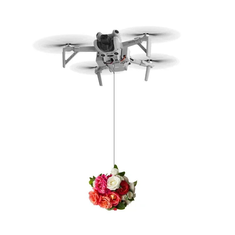 Airdrop System for DJI Mini 4 Pro Quick Release Thrower Casting Bait/Giving Gifts/Emergency Rescue Drone Accessories
Airdrop System for DJI Mini 4 Pro Quick Release Thrower Casting Bait/Giving Gifts/Emergency Rescue Drone Accessories