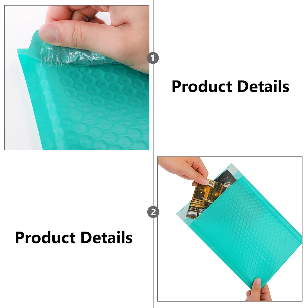 25Pcs Strong Cushion Mailing Envelopes Coex Film Padded Bag Waterproof SelfSealing Express Packaging
25Pcs Strong Cushion Mailing Envelopes Coex Film Padded Bag Waterproof SelfSealing Express Packaging
