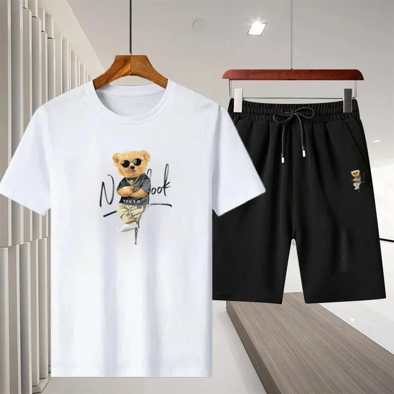 2026 Men's Summer High-Quality Fashion Comfortable Outdoor Breathable Jogging Fitness Round-neck T-Shirt + Shorts Set
2026 Men's Summer High-Quality Fashion Comfortable Outdoor Breathable Jogging Fitness Round-neck T-Shirt + Shorts Set