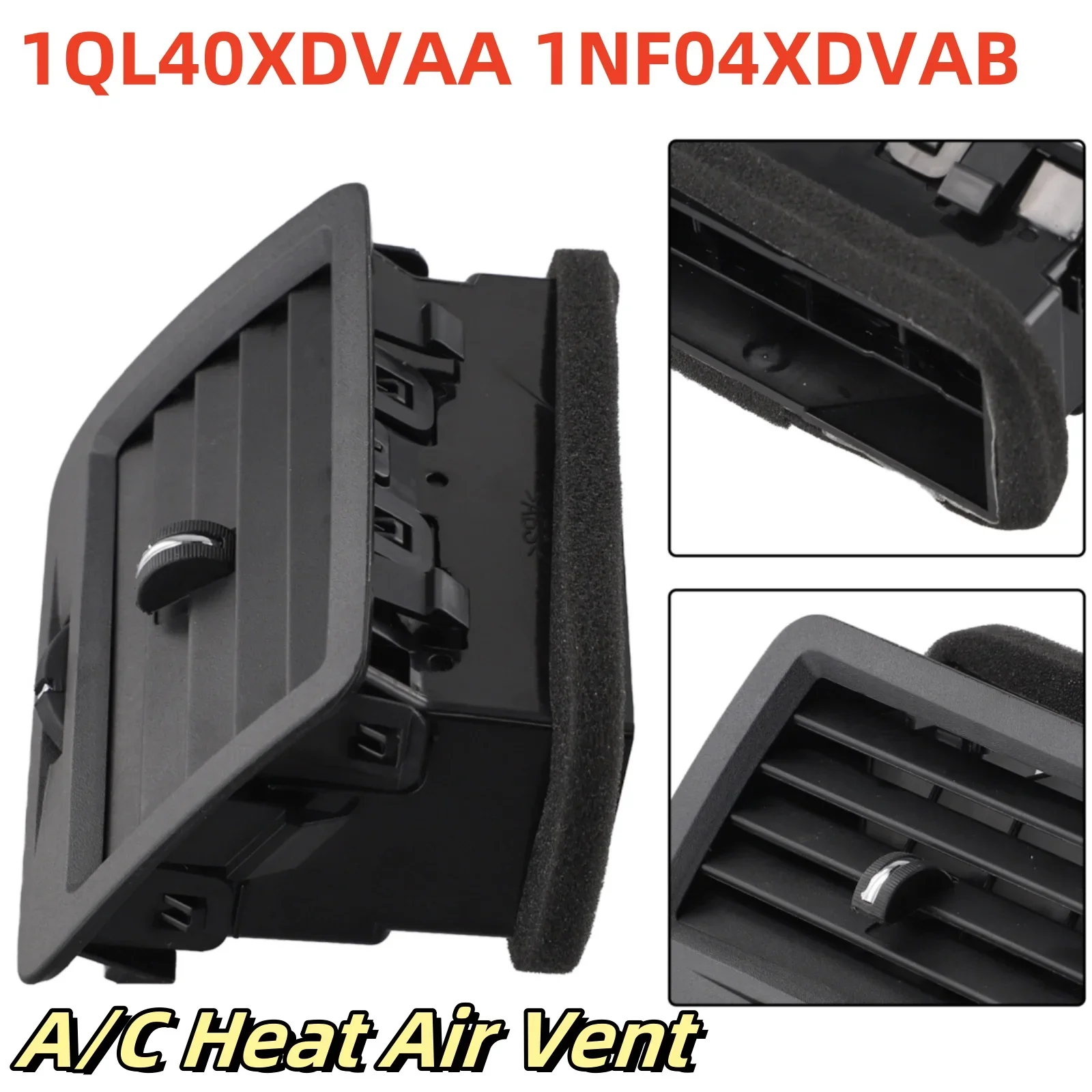 A/C Heat Air Vent Right Side Car Truck Dashboard Air Outlet For Dodge For Challenger 2008-2014 1QL40XDVAA 1NF04XDVAB Plastic
A/C Heat Air Vent Right Side Car Truck Dashboard Air Outlet For Dodge For Challenger 2008-2014 1QL40XDVAA 1NF04XDVAB Plastic