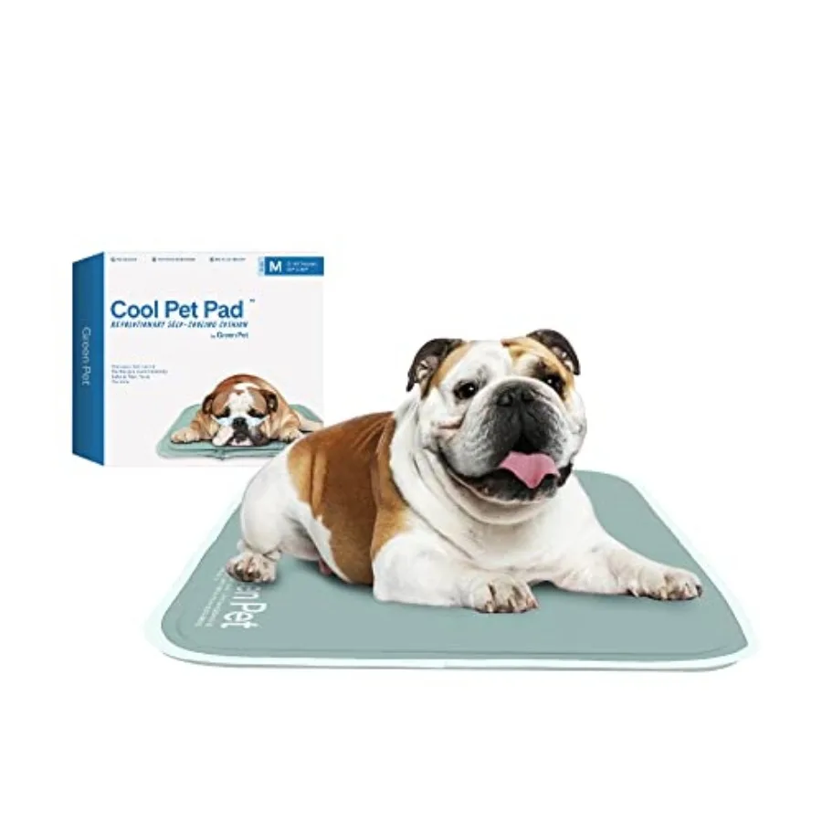 Cool Pet Pad -, - Self-Cooling, Pressure Activated Mat for Dogs and Cats from 21-45 lbs - Non-Toxic Gel, No Water Needed
Cool Pet Pad -, - Self-Cooling, Pressure Activated Mat for Dogs and Cats from 21-45 lbs - Non-Toxic Gel, No Water Needed