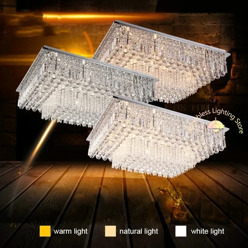 Modern Crystal Ceiling Lamp Pendant Lighting Home Lustre Living Room Bedroom Hotel Hall Top 3 Color
Modern Crystal Ceiling Lamp Pendant Lighting Home Lustre Living Room Bedroom Hotel Hall Top 3 Color