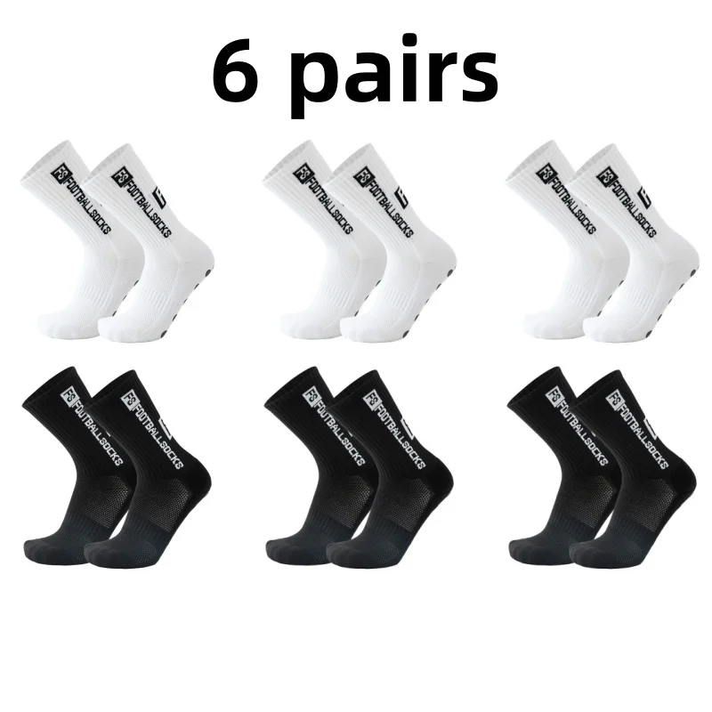 6 pairsFootball socks, men's and women's mid length anti slip training socks, breathable and thickened professional sports socks
6 pairsFootball socks, men's and women's mid length anti slip training socks, breathable and thickened professional sports socks