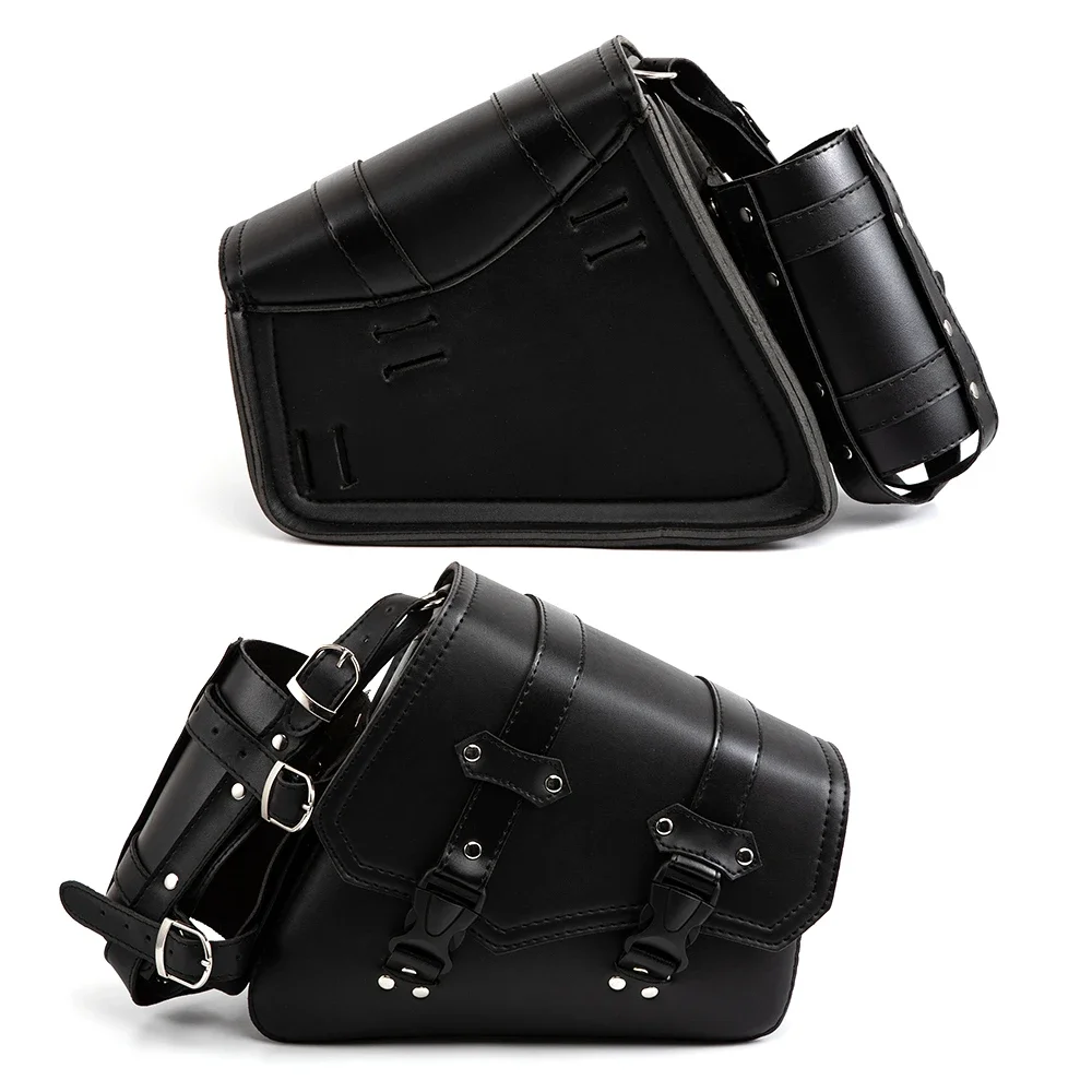 Bolsa de cuero PU para motocicleta, alforjas laterales para SILLÍN, bolsa de herramientas impermeable, alforjas de equipaje con
Bolsa de cuero PU para motocicleta, alforjas laterales para SILLÍN, bolsa de herramientas impermeable, alforjas de equipaje con