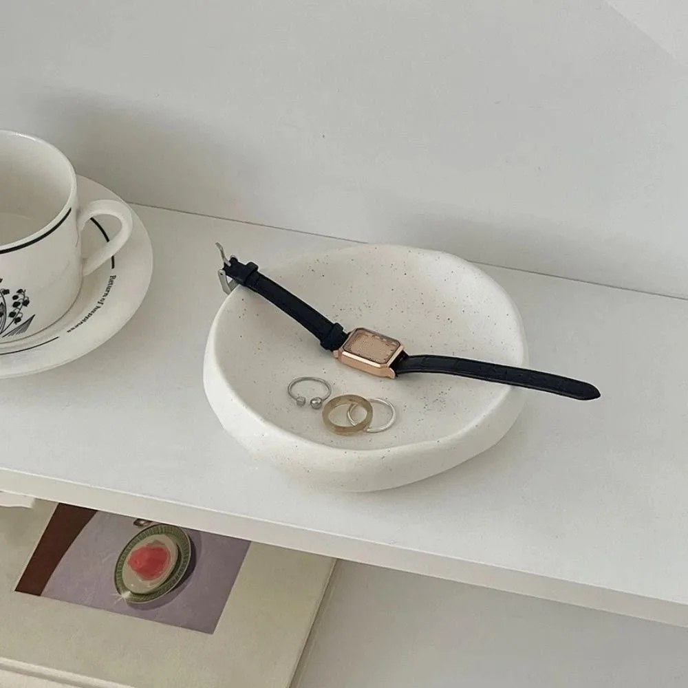 Simple Bracelet Ceramics Jewelry Tray Rings Earrings Jewelry Display Rack Organizer Storage Case Jewelry Holder Women
Simple Bracelet Ceramics Jewelry Tray Rings Earrings Jewelry Display Rack Organizer Storage Case Jewelry Holder Women