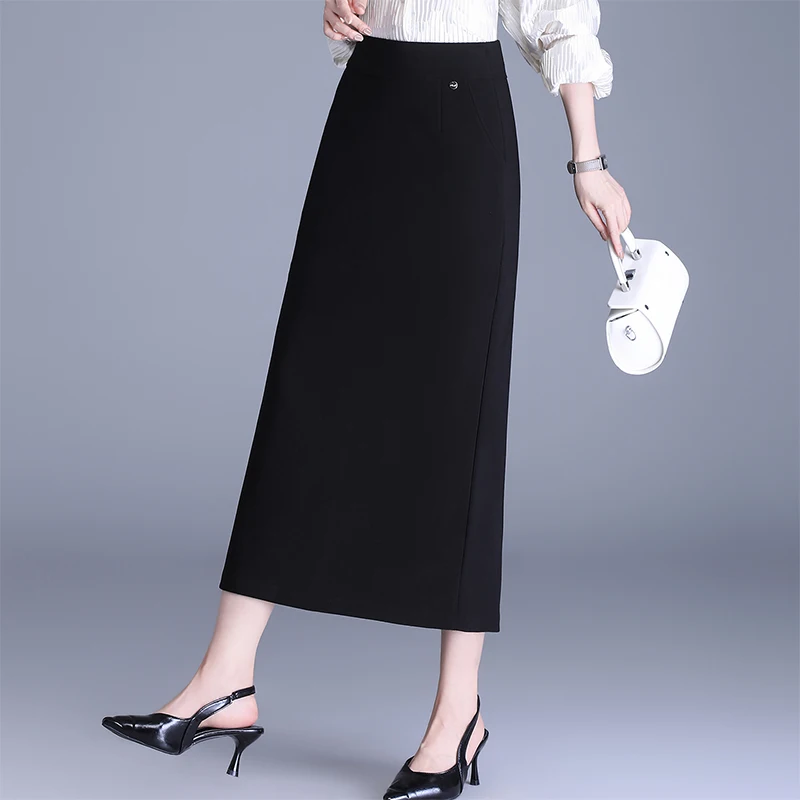 Business Women's High Waist Slim Fit Straight Leg Skirt Spring 2026 New Style Comfortable Polyester Fiber Long Skirt
Business Women's High Waist Slim Fit Straight Leg Skirt Spring 2026 New Style Comfortable Polyester Fiber Long Skirt