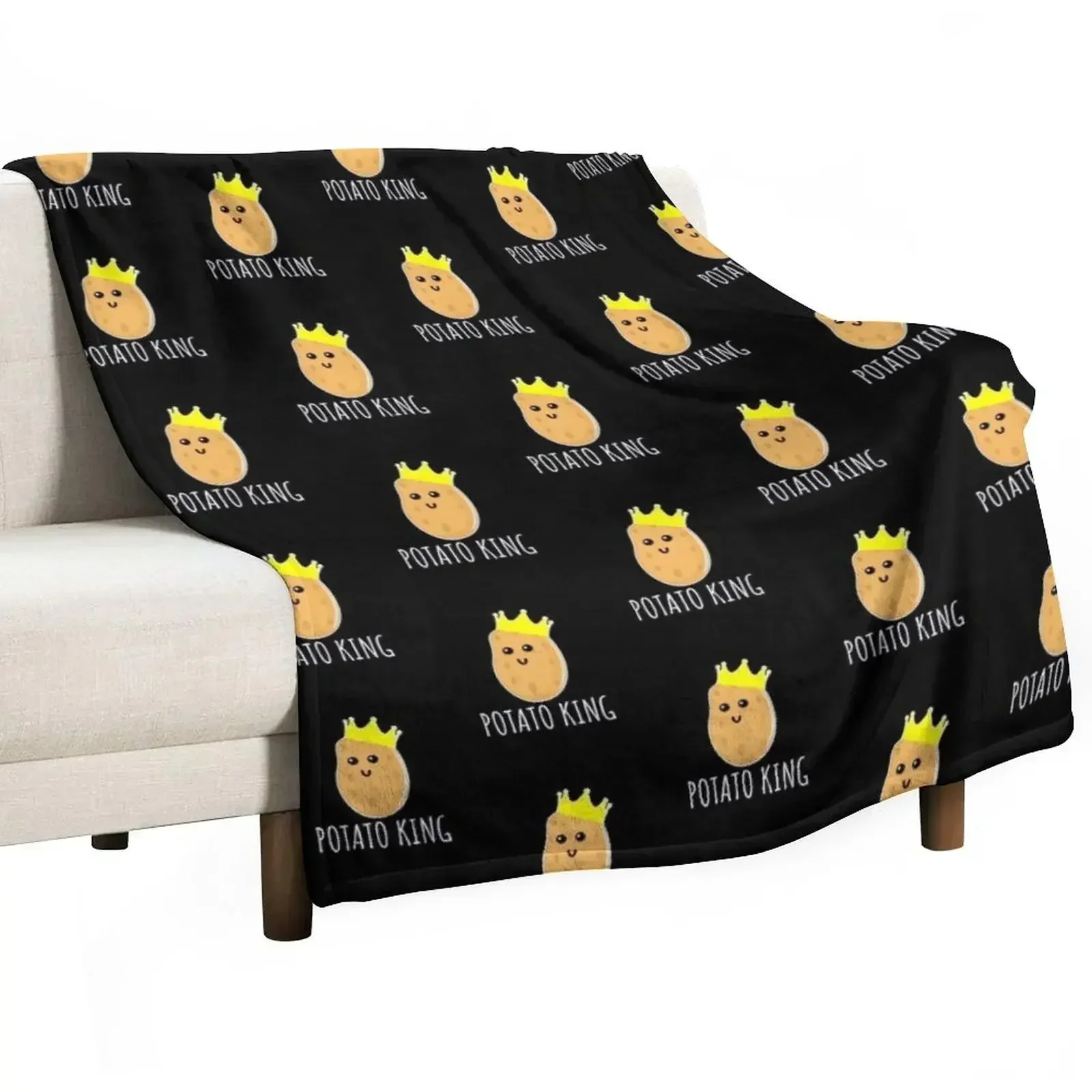 Potato King - Funny Potato gift Throw Blanket Blankets For Bed For Decorative Sofa Soft Big cosplay anime Blankets
Potato King - Funny Potato gift Throw Blanket Blankets For Bed For Decorative Sofa Soft Big cosplay anime Blankets