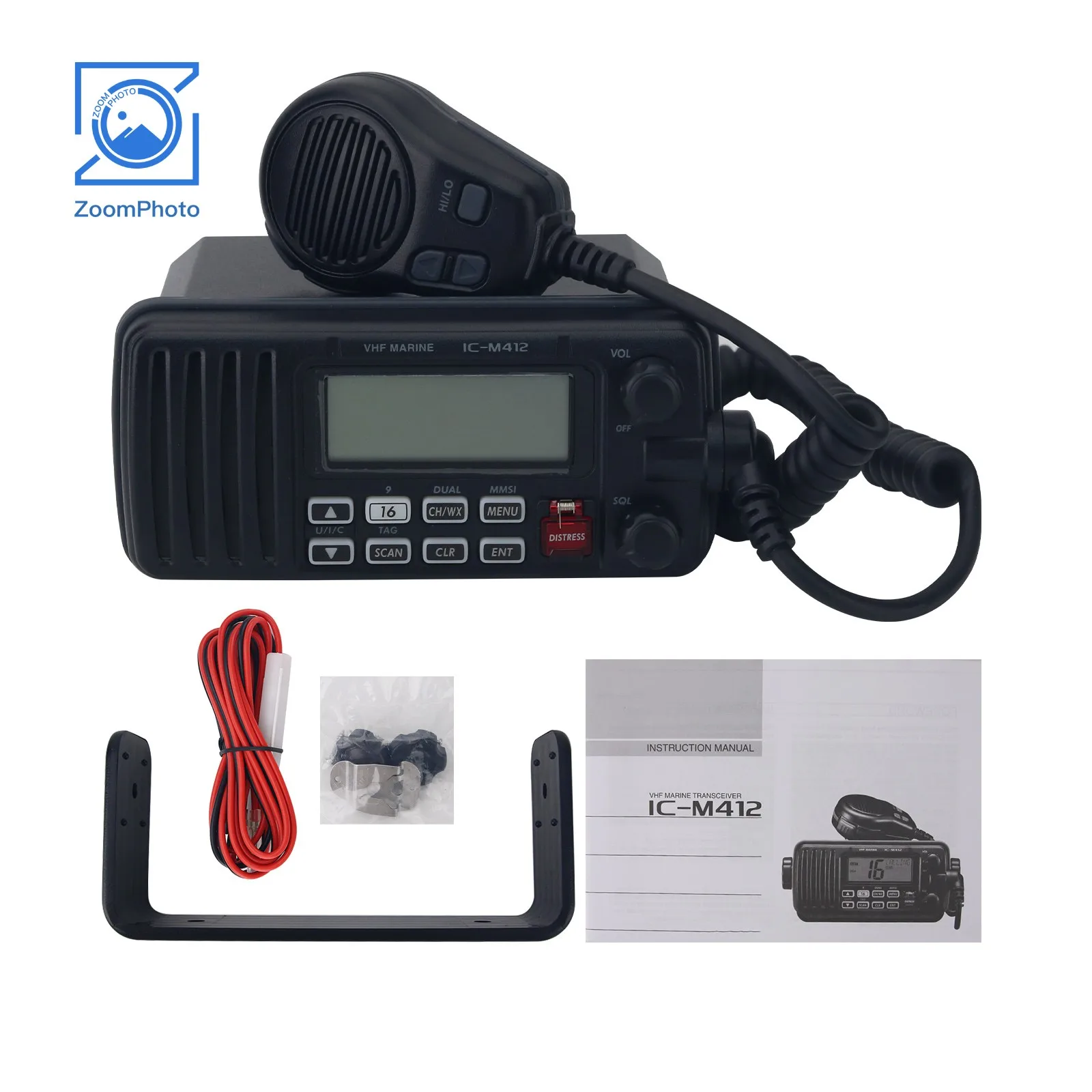 IC-M412 25W Fixed Mount VHF Marine Transceiver with Handheld Microphone & IPX7 Submersible Protection
IC-M412 25W Fixed Mount VHF Marine Transceiver with Handheld Microphone & IPX7 Submersible Protection