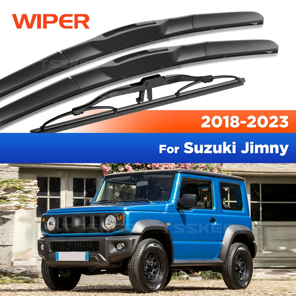 Front & Rear Wiper For Suzuki Jimny GJ 2018-2023 2019 2020 2021 2022 Wiper Front&Rear Wiper Blades Windshield 18"+16"+11"
Front & Rear Wiper For Suzuki Jimny GJ 2018-2023 2019 2020 2021 2022 Wiper Front&Rear Wiper Blades Windshield 18"+16"+11"