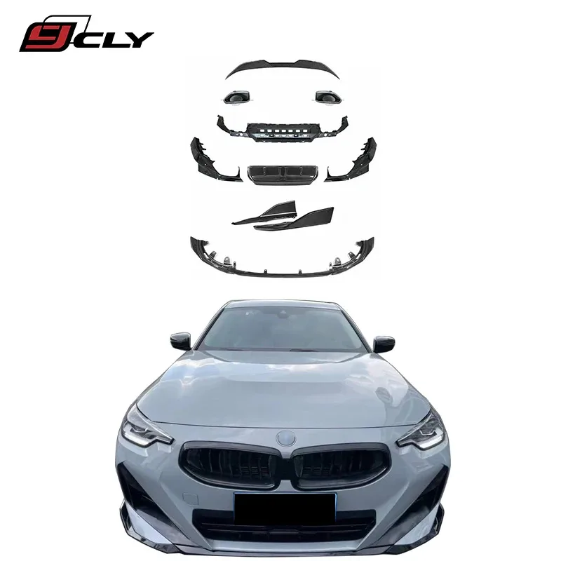Limited Time! MP Style Body Kit for 2 Series G42 2022+ | M235i/M240i Front Lip/Side Skirt/Spoiler 
Limited Time! MP Style Body Kit for 2 Series G42 2022+ | M235i/M240i Front Lip/Side Skirt/Spoiler