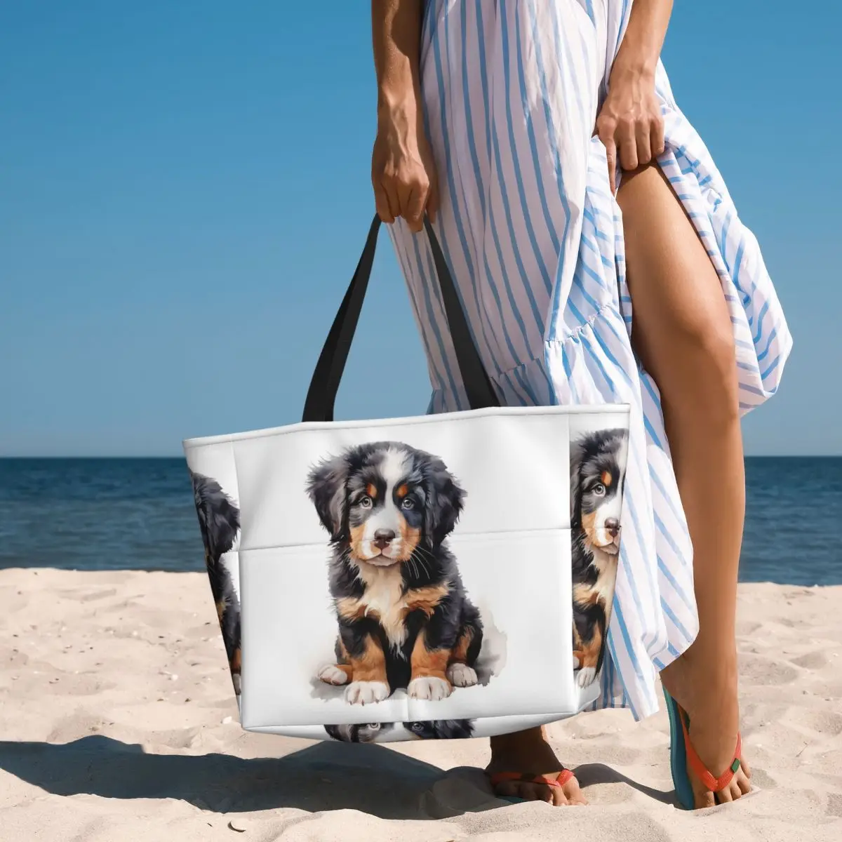 Bernese Mountain Dog Animal Beach Tote Bag Sport Gym Yoga Duffle Large Tote Bag Women Travel Bag Fitness bag
Bernese Mountain Dog Animal Beach Tote Bag Sport Gym Yoga Duffle Large Tote Bag Women Travel Bag Fitness bag