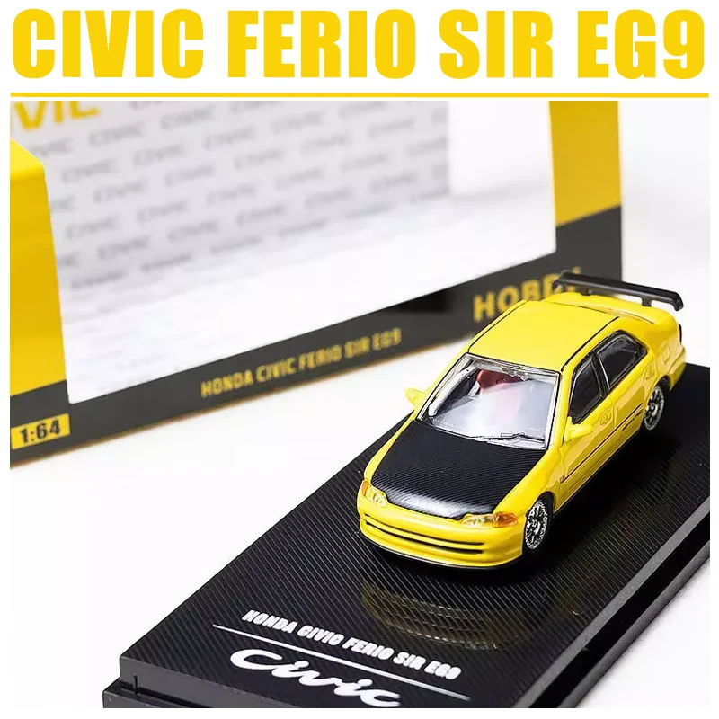 HOBBY 1/64 CIVIC FERIO SIR EG9, игрушка из сплава, моторный автомобиль, литая под давлением металлическая модель, подарки
HOBBY 1/64 CIVIC FERIO SIR EG9, игрушка из сплава, моторный автомобиль, литая под давлением металлическая модель, подарки