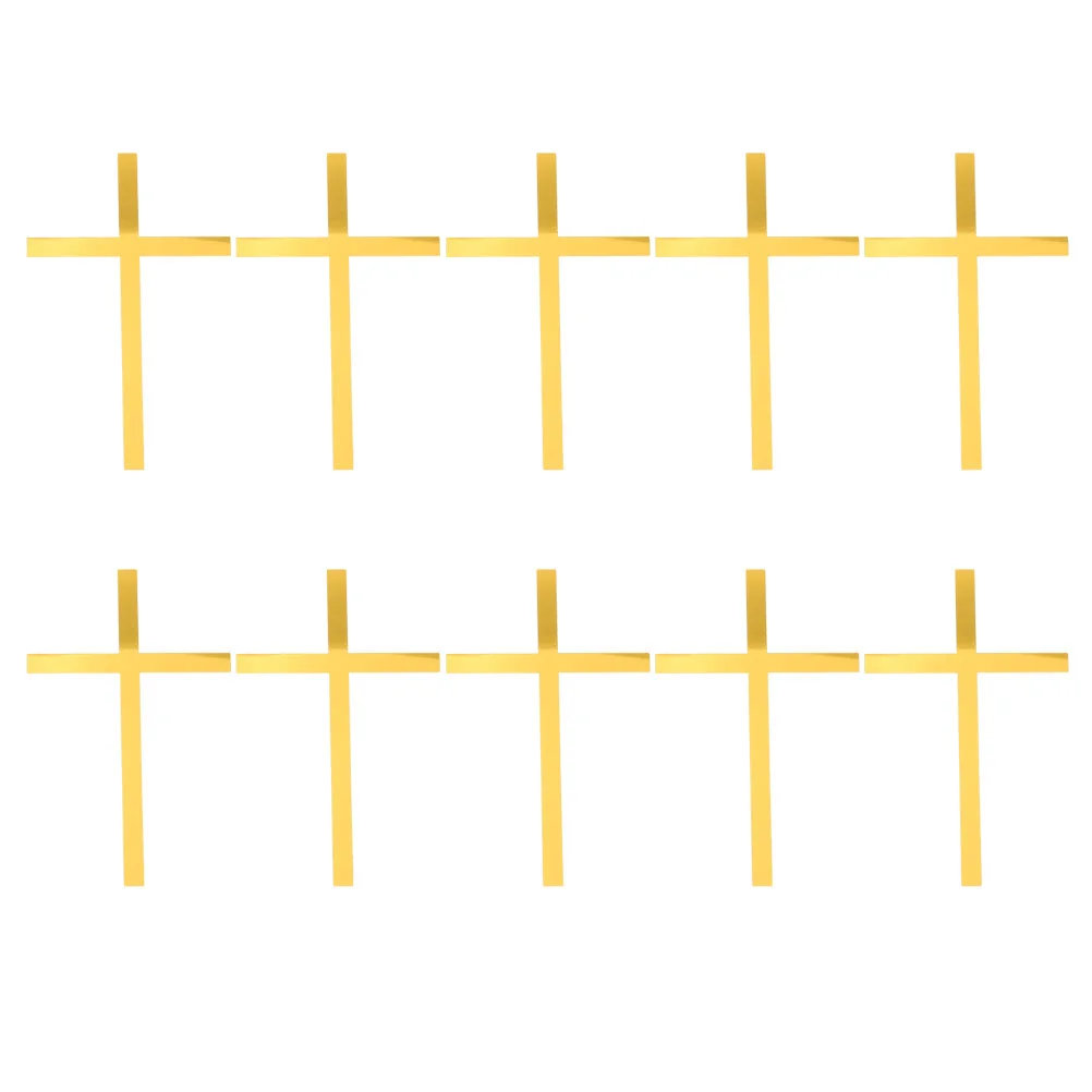 10 Pcs Cake Decoration Cross Inserts Baby Shower Decorations Cupcake Toppers Cakes Shaped Picks Acrylic
10 Pcs Cake Decoration Cross Inserts Baby Shower Decorations Cupcake Toppers Cakes Shaped Picks Acrylic