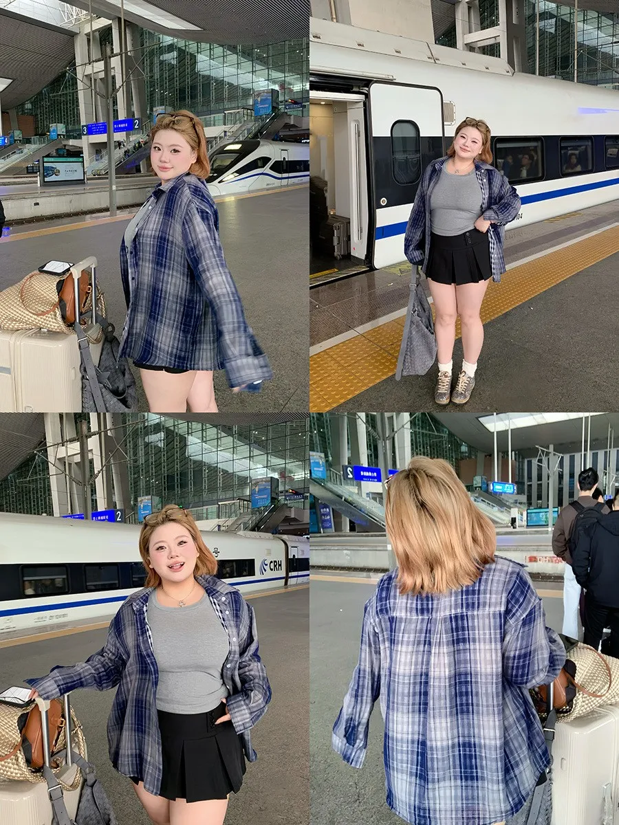 Рубашка Global Flower Salt System в клетку, большого размера, двусторонняя, винтажная, свободного кроя, с длинным рукавом, женская, в повседневном стиле
Рубашка Global Flower Salt System в клетку, большого размера, двусторонняя, винтажная, свободного кроя, с длинным рукавом, женская, в повседневном стиле