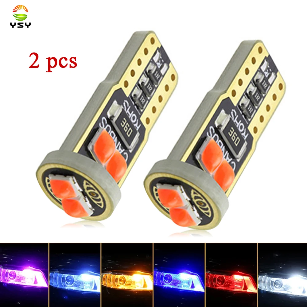 YSY 2PCS T10 W5W 3030 6smd Super Bright LED Car Parking Lights WY5W Auto Wedge Turn Side Bulbs Canbus No Error
YSY 2PCS T10 W5W 3030 6smd Super Bright LED Car Parking Lights WY5W Auto Wedge Turn Side Bulbs Canbus No Error