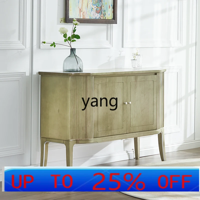 LHH solid wood entrance cabinet living room simple semi-round table partition cabinet
LHH solid wood entrance cabinet living room simple semi-round table partition cabinet