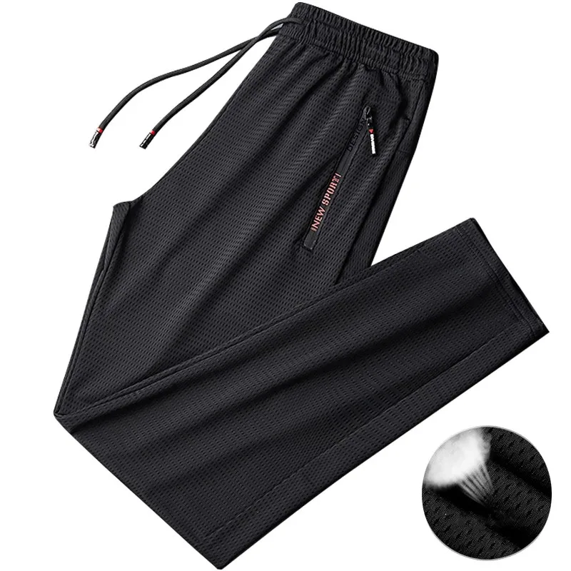 Men's Summer Breathable Mesh Sweatpants Male Joggers Sportswear Baggy Long Trousers Casual Track Pants Plus Size 7XL 8XL
Men's Summer Breathable Mesh Sweatpants Male Joggers Sportswear Baggy Long Trousers Casual Track Pants Plus Size 7XL 8XL