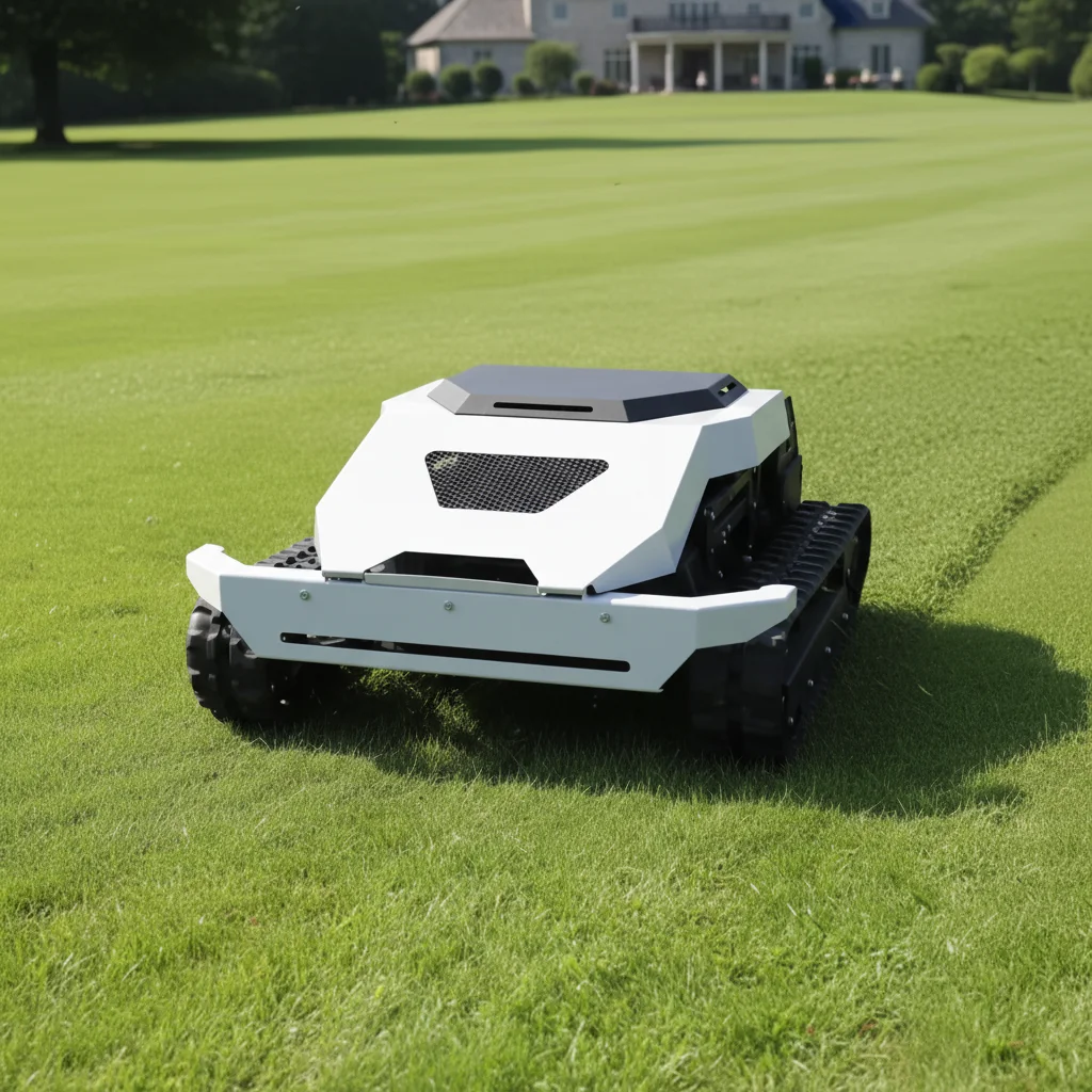 Crawler Remote Control Lawn Mower Snowplow Attachment Obstacle Detection GPS Navigation Adjustable Cutting Height Residential
Crawler Remote Control Lawn Mower Snowplow Attachment Obstacle Detection GPS Navigation Adjustable Cutting Height Residential