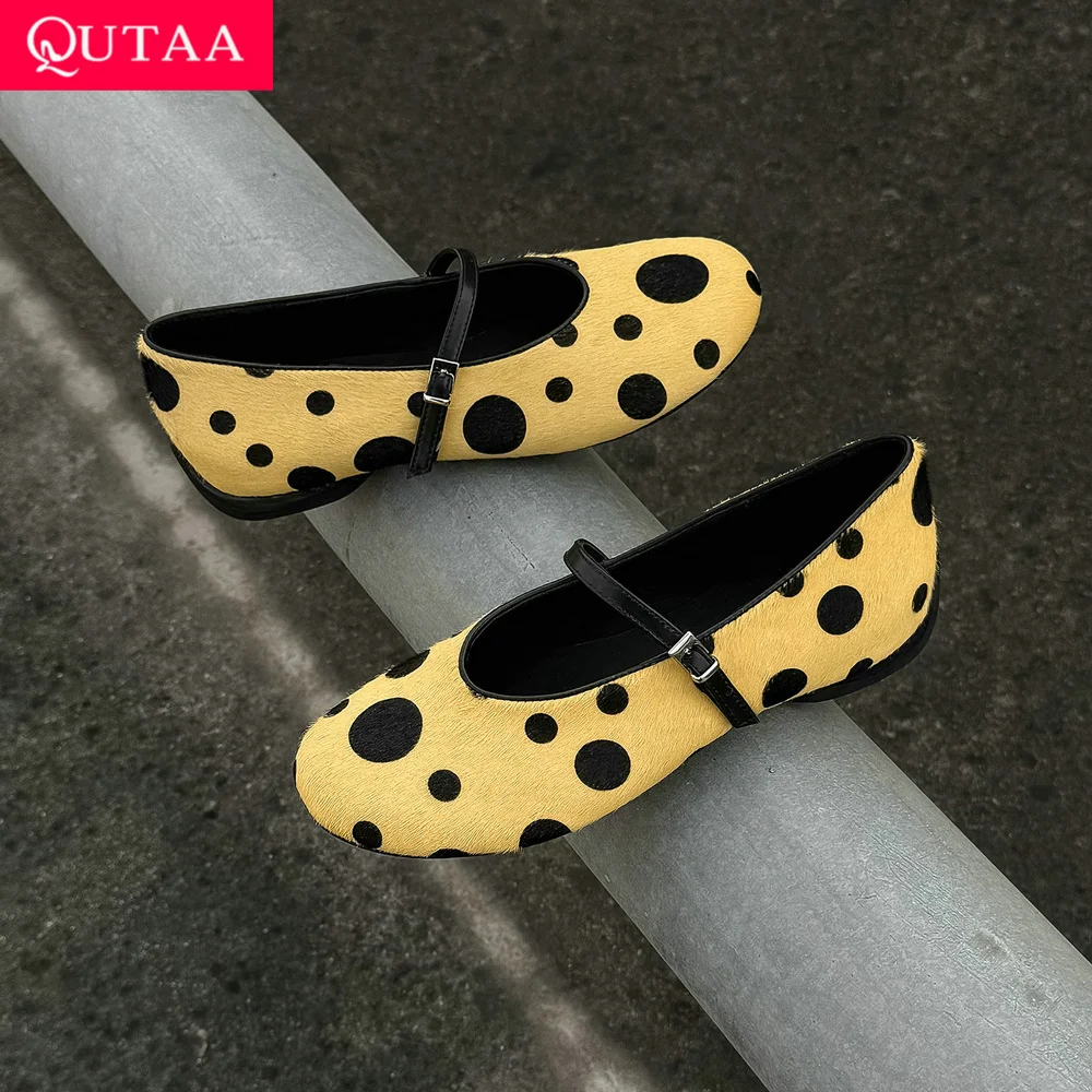 QUTAA 2026 Fashion Women Flats Shoes Mary Jane Woman News Loafers Spring Horsehair Leather Casual Shoes Round Toe Ladies 34-40
QUTAA 2026 Fashion Women Flats Shoes Mary Jane Woman News Loafers Spring Horsehair Leather Casual Shoes Round Toe Ladies 34-40