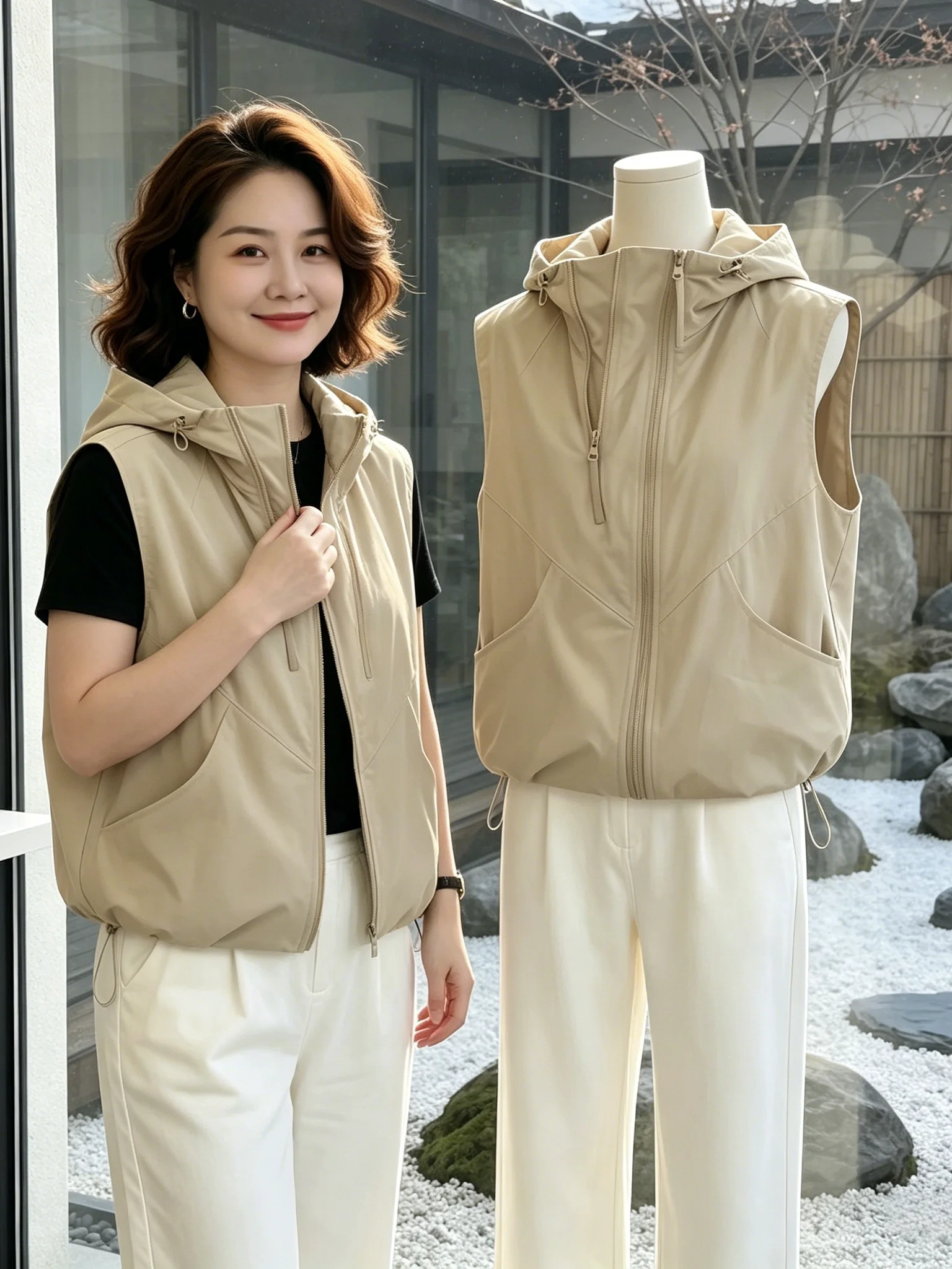 Anti-Aging Summer New Style Women's Vest Casual Pure Color Sun Protection Top Fashionable And Stylish Multi-Purpose Lightweight
Anti-Aging Summer New Style Women's Vest Casual Pure Color Sun Protection Top Fashionable And Stylish Multi-Purpose Lightweight