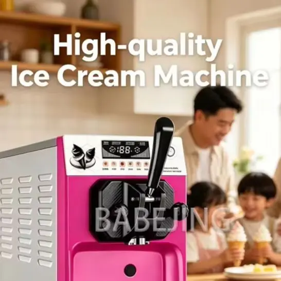 BABEJING Electric Ice Cream Maker Single Head Large Capacity Frozen Yogurt Machine for Household Kitchen Automatic Cleaning Func
BABEJING Electric Ice Cream Maker Single Head Large Capacity Frozen Yogurt Machine for Household Kitchen Automatic Cleaning Func