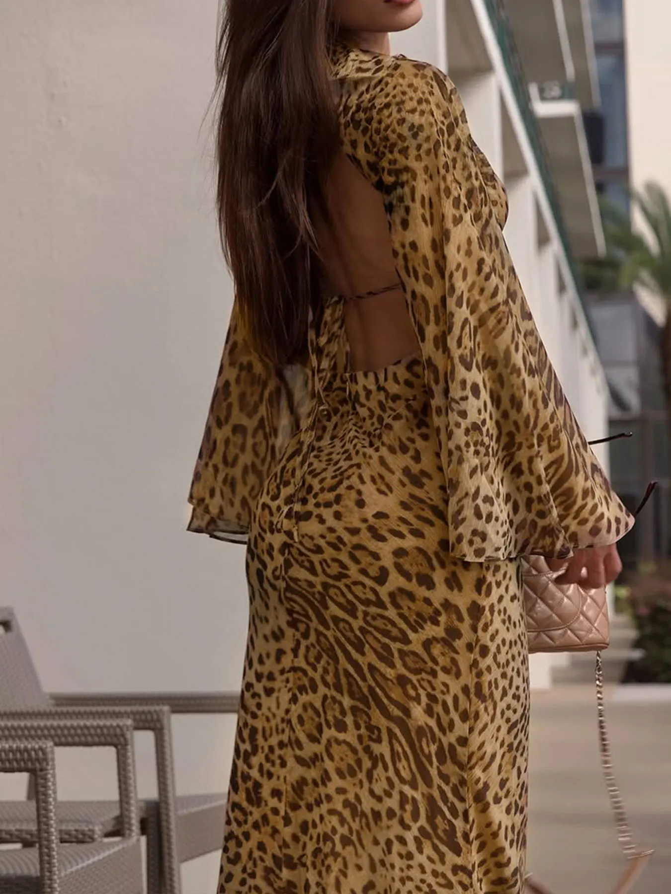 AODEBIAO Women Leopard Dress Autumn Long Sleeves Deep V-neck Maxi Dress Fashion Hollow Out Sexy Casual Elegant Party Dress Lady
AODEBIAO Women Leopard Dress Autumn Long Sleeves Deep V-neck Maxi Dress Fashion Hollow Out Sexy Casual Elegant Party Dress Lady