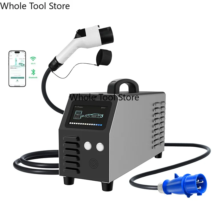 Portable Movable DC 7KW Fast EV Charger 7KW Handheld GBT Electric Fast Vehicle Charging Station
Portable Movable DC 7KW Fast EV Charger 7KW Handheld GBT Electric Fast Vehicle Charging Station