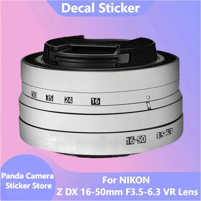 For NIKON Z DX 16-50mm F3.5-6.3 VR Lens Sticker Protective Skin Decal Vinyl Wrap Film Anti-Scratch Protector Coat Z16-50
For NIKON Z DX 16-50mm F3.5-6.3 VR Lens Sticker Protective Skin Decal Vinyl Wrap Film Anti-Scratch Protector Coat Z16-50