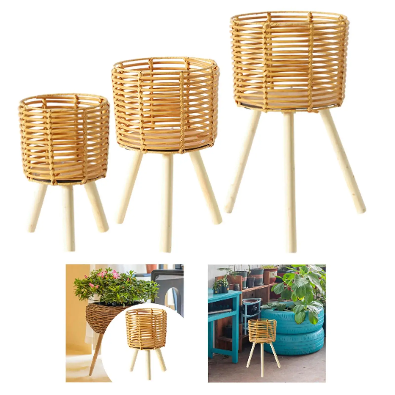 Indoor Flower Pot Plant Stand Creative for Housewarming Gift Plant Basket with Legs for Dorm Farmhouse Bar Dining Room Cafe
Indoor Flower Pot Plant Stand Creative for Housewarming Gift Plant Basket with Legs for Dorm Farmhouse Bar Dining Room Cafe