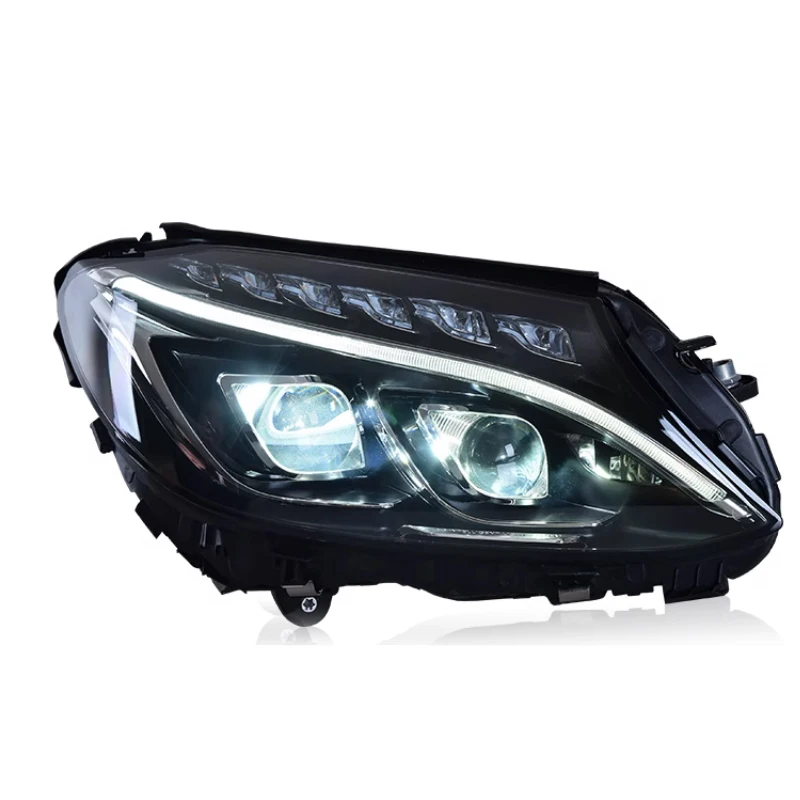 Подходит для Mercedes-Benz W205, C180, C200, C260, C300 фара C-класса, W205 фотолампа 2014-2017 Модифицированная фара с двойным объективом
Подходит для Mercedes-Benz W205, C180, C200, C260, C300 фара C-класса, W205 фотолампа 2014-2017 Модифицированная фара с двойным объективом