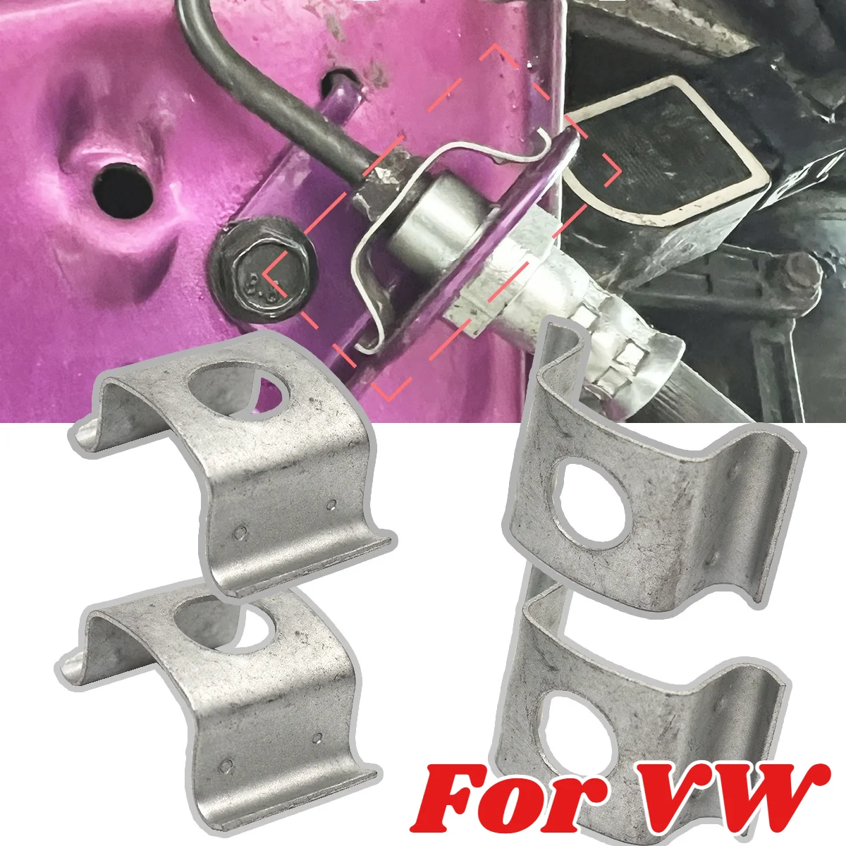 Car Brake Hose Line Fixing Securing Clips Retaining Rivets Spring Repair Part 803611715 For VW GOLF MK1 SCIROCCO TRANSPORTER
Car Brake Hose Line Fixing Securing Clips Retaining Rivets Spring Repair Part 803611715 For VW GOLF MK1 SCIROCCO TRANSPORTER