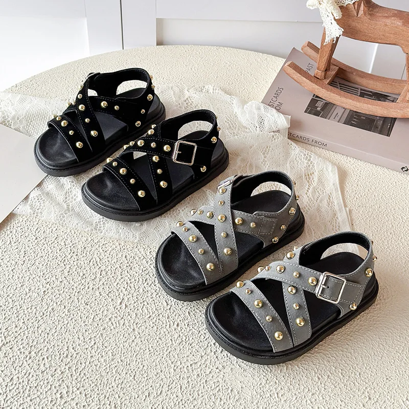 Girls Gladiator Sandals with Crystal Kids Glitter Rhinestone Summer Sandals Classic Beach Shoes Kids Water Shoes Princess Soft
Girls Gladiator Sandals with Crystal Kids Glitter Rhinestone Summer Sandals Classic Beach Shoes Kids Water Shoes Princess Soft