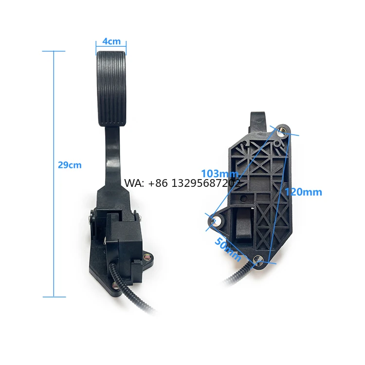 Индивидуальная электронная педаль акселератора 5В для электрического гольф-кара
Индивидуальная электронная педаль акселератора 5В для электрического гольф-кара
