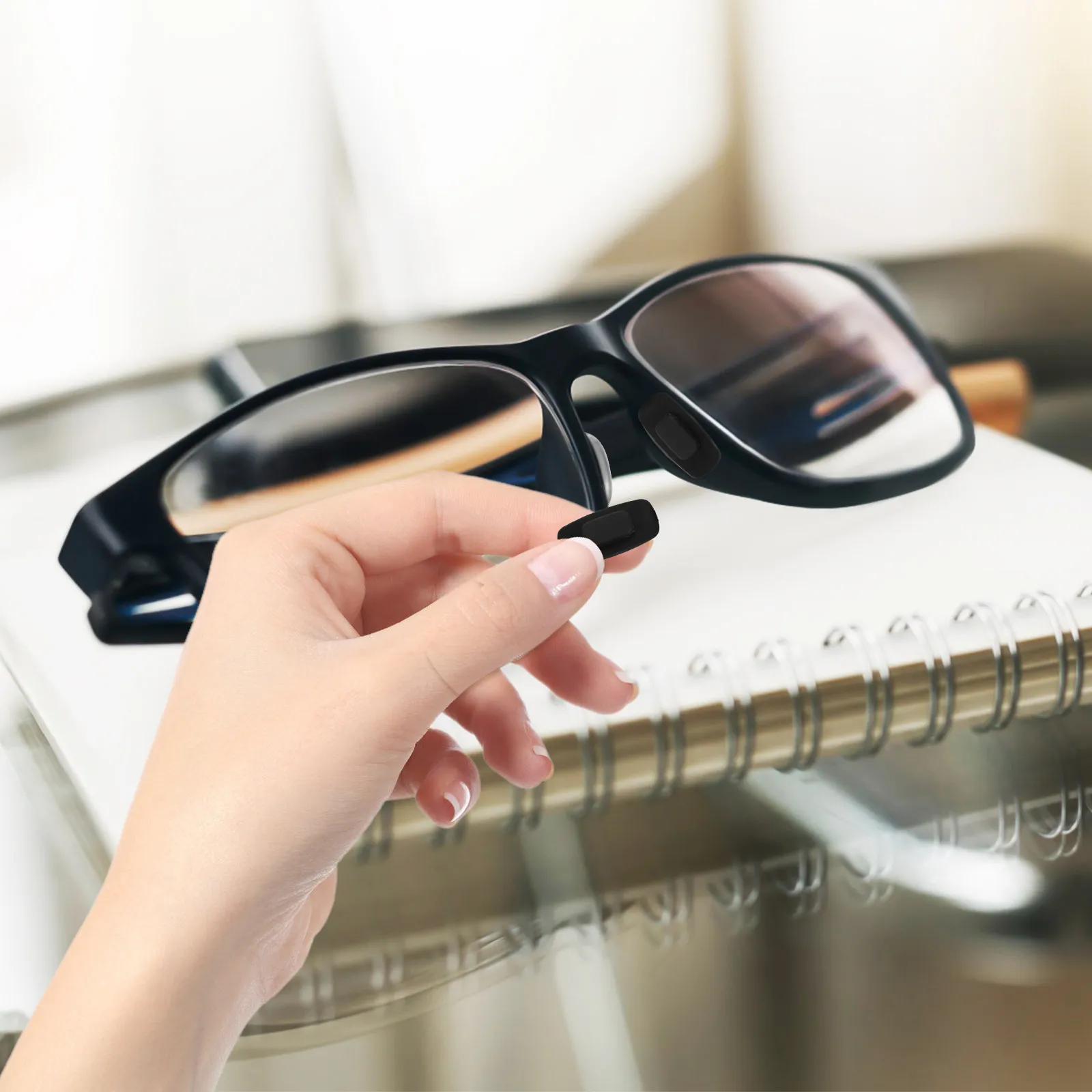 20Pairs Silicone Nose Pads for Sunglasses Eyeglasses Rectangular Shape Anti-Slip Grip Comfort Fit Universal Nose Piece
20Pairs Silicone Nose Pads for Sunglasses Eyeglasses Rectangular Shape Anti-Slip Grip Comfort Fit Universal Nose Piece