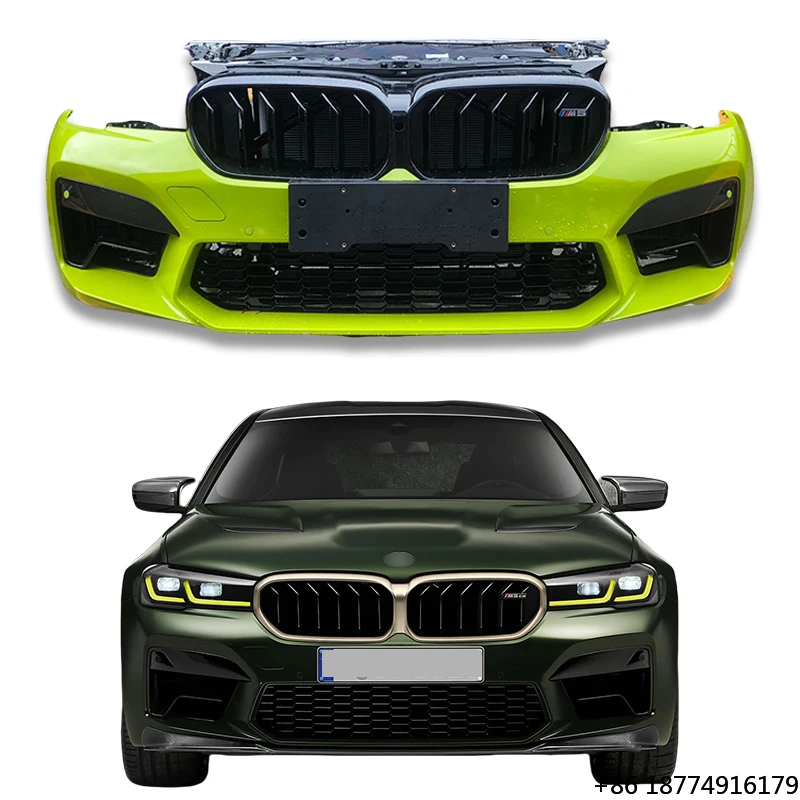 Подходит для BMW 5 серии M5 F90 2018-2022 годов: передний обвес, решетка радиатора, фары, комплект обвеса.
Подходит для BMW 5 серии M5 F90 2018-2022 годов: передний обвес, решетка радиатора, фары, комплект обвеса.