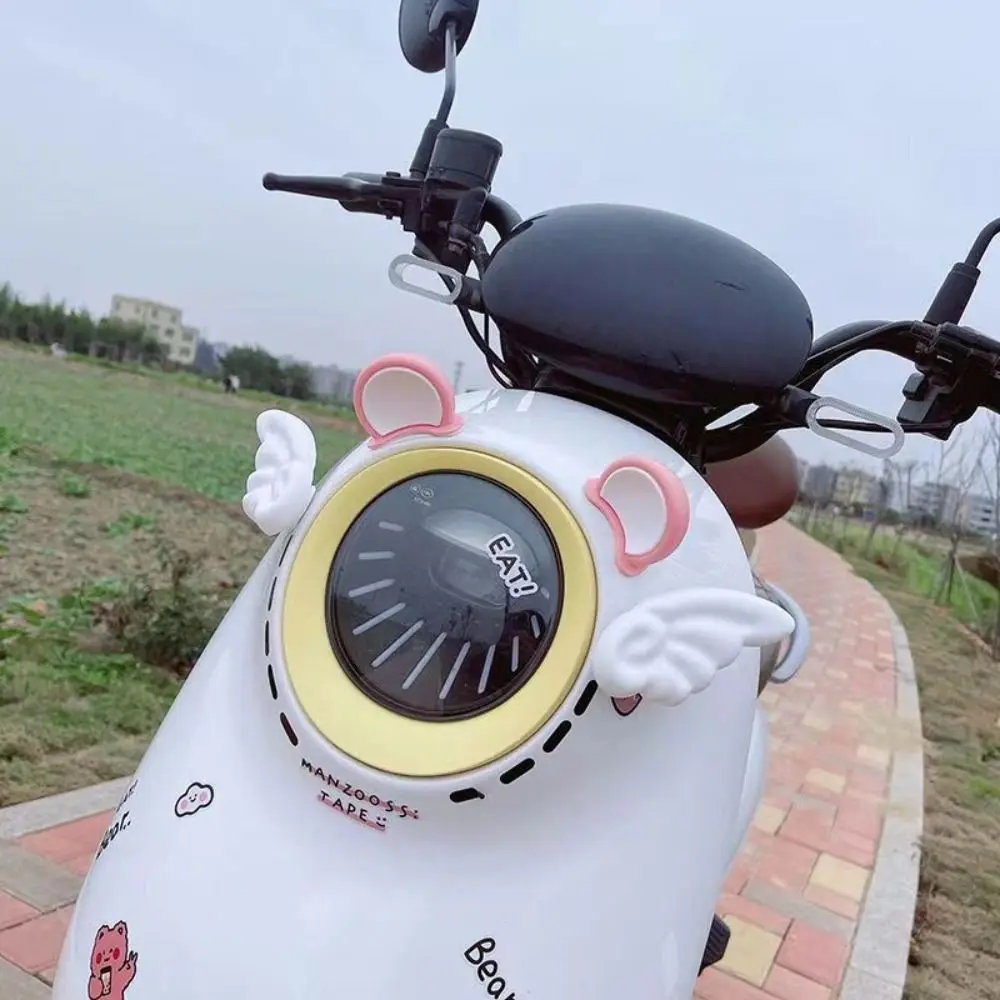 Cute Bowknot Motorcycle Sticker Angel wings Embroidery Electromobile Ornament Bear ears Electric Vehicle Decor
Cute Bowknot Motorcycle Sticker Angel wings Embroidery Electromobile Ornament Bear ears Electric Vehicle Decor