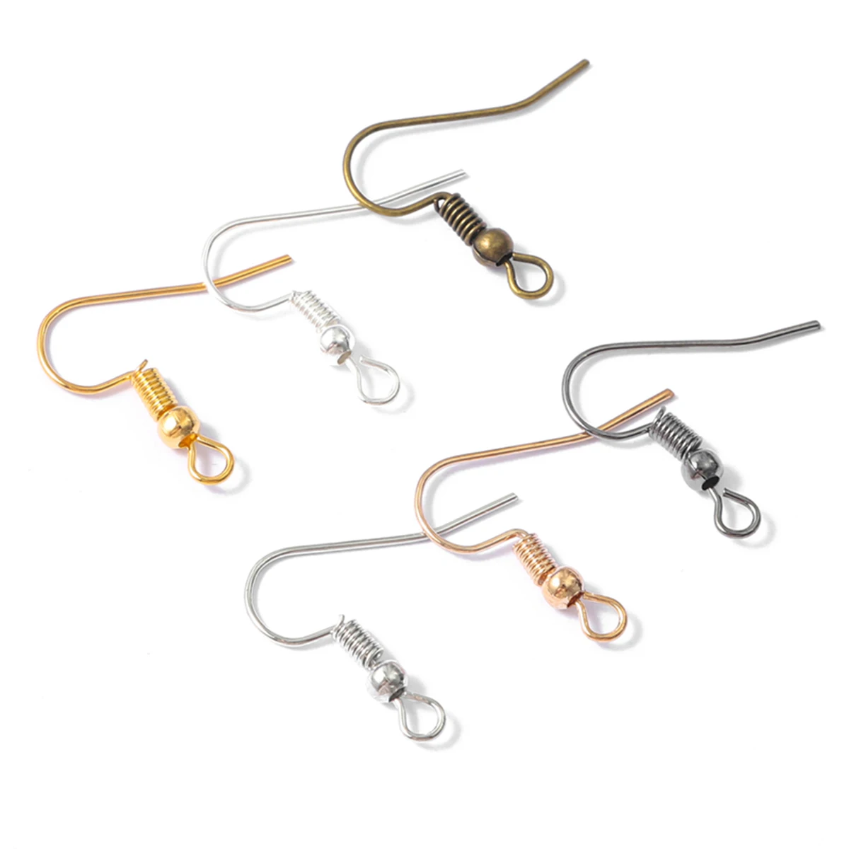 20x22mm Alloy Iron Fish Hook Ear Wires|With Bead Hooks for DIY Jewelry Making|Earring Findings Components|100/200pcs Options|P
20x22mm Alloy Iron Fish Hook Ear Wires|With Bead Hooks for DIY Jewelry Making|Earring Findings Components|100/200pcs Options|P