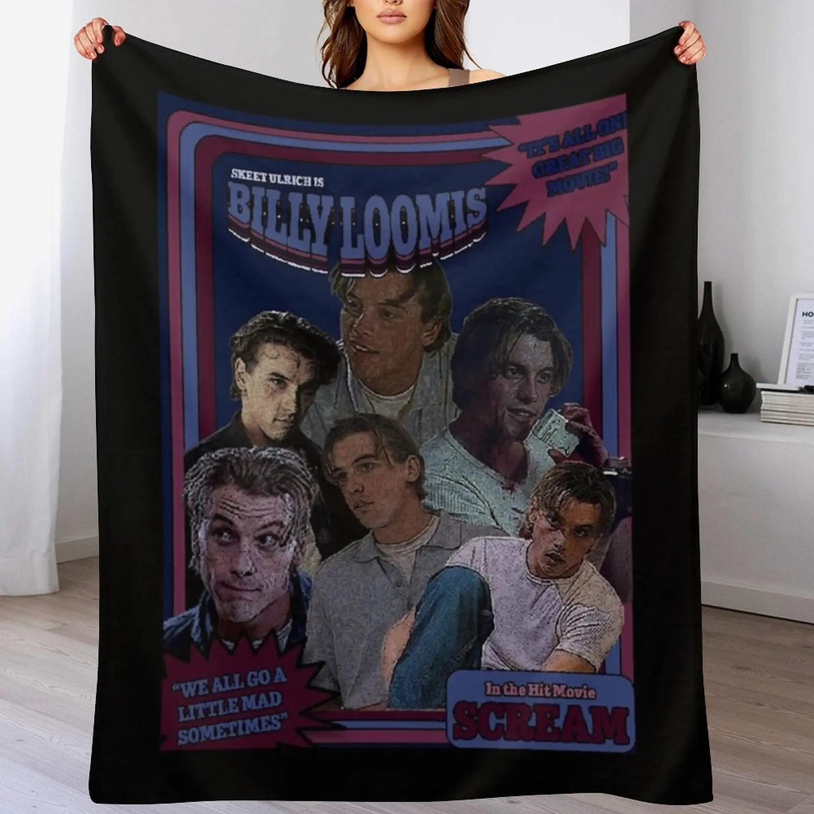 Billy Loomis Throw Blanket Warm Cozy Throw Blanket for Living Room Couch
Billy Loomis Throw Blanket Warm Cozy Throw Blanket for Living Room Couch