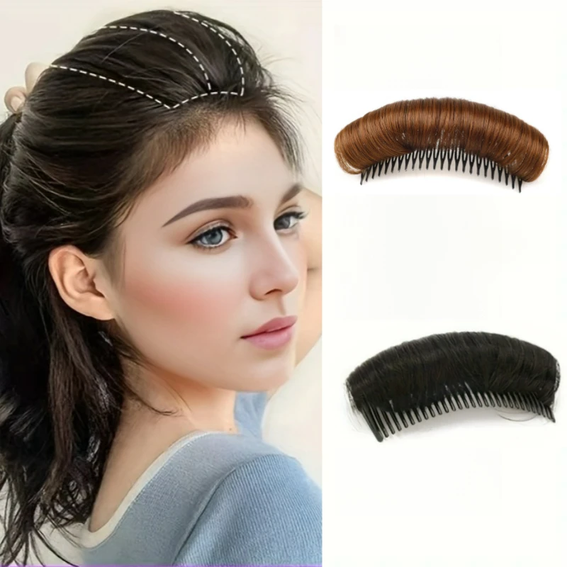 Synthetic Voluminous Hair Pad Piece Comb Insert Brown Black Add Volume Top Knot Bun Filler
Synthetic Voluminous Hair Pad Piece Comb Insert Brown Black Add Volume Top Knot Bun Filler