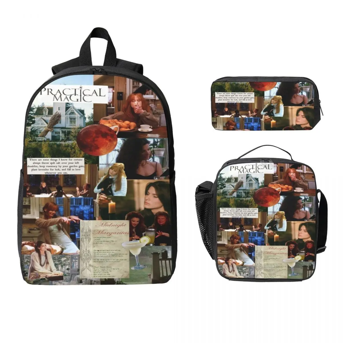 Practical Magic 2 Kids Backpack Lunch Box Pen Bags for Boys Girls Preschool Backpacks Schoolbag Bookbag Set
Practical Magic 2 Kids Backpack Lunch Box Pen Bags for Boys Girls Preschool Backpacks Schoolbag Bookbag Set