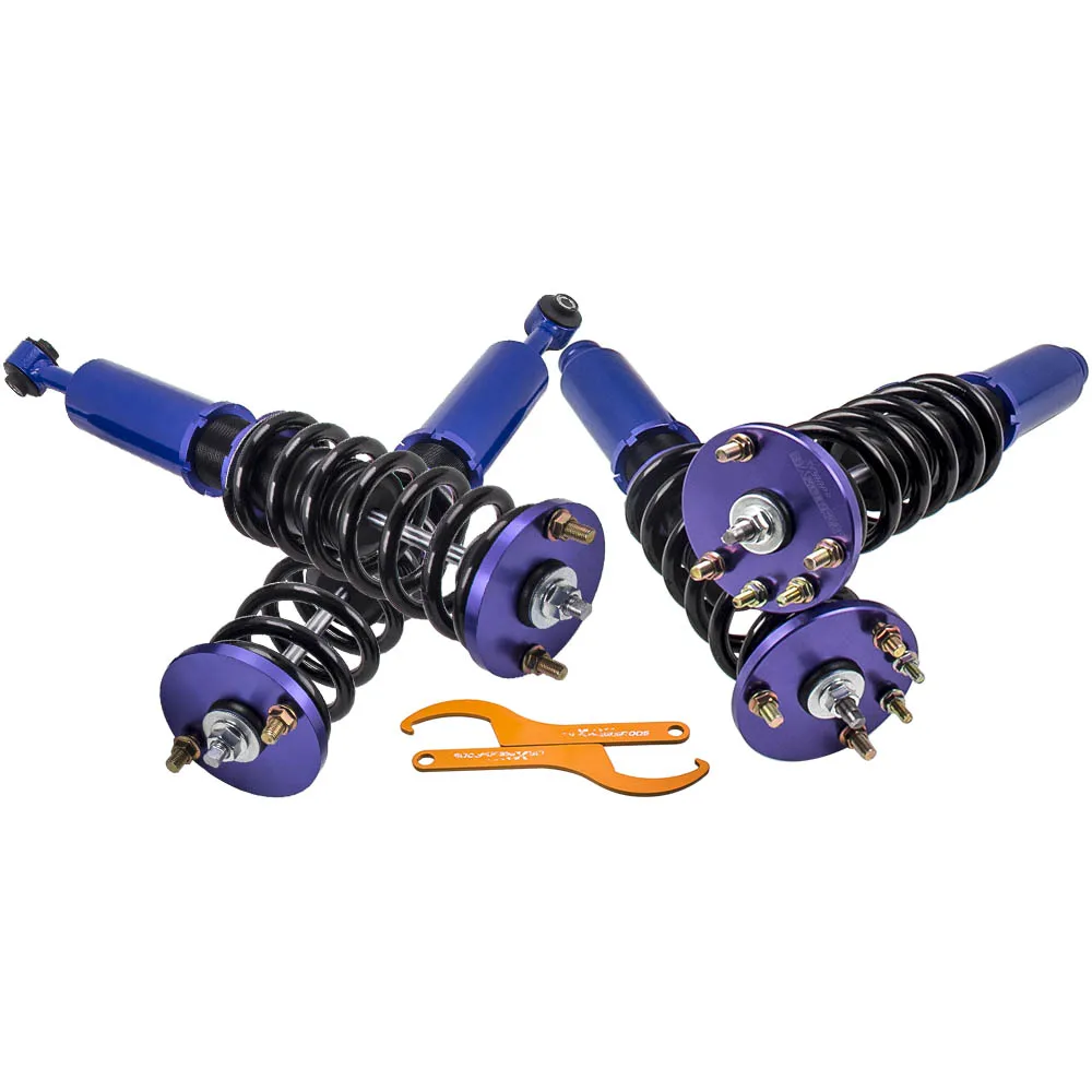 Комплект амортизаторов Coilover, регулируемая высота для Honda Accord 1998-2002 Acura TL 99-03
Комплект амортизаторов Coilover, регулируемая высота для Honda Accord 1998-2002 Acura TL 99-03
