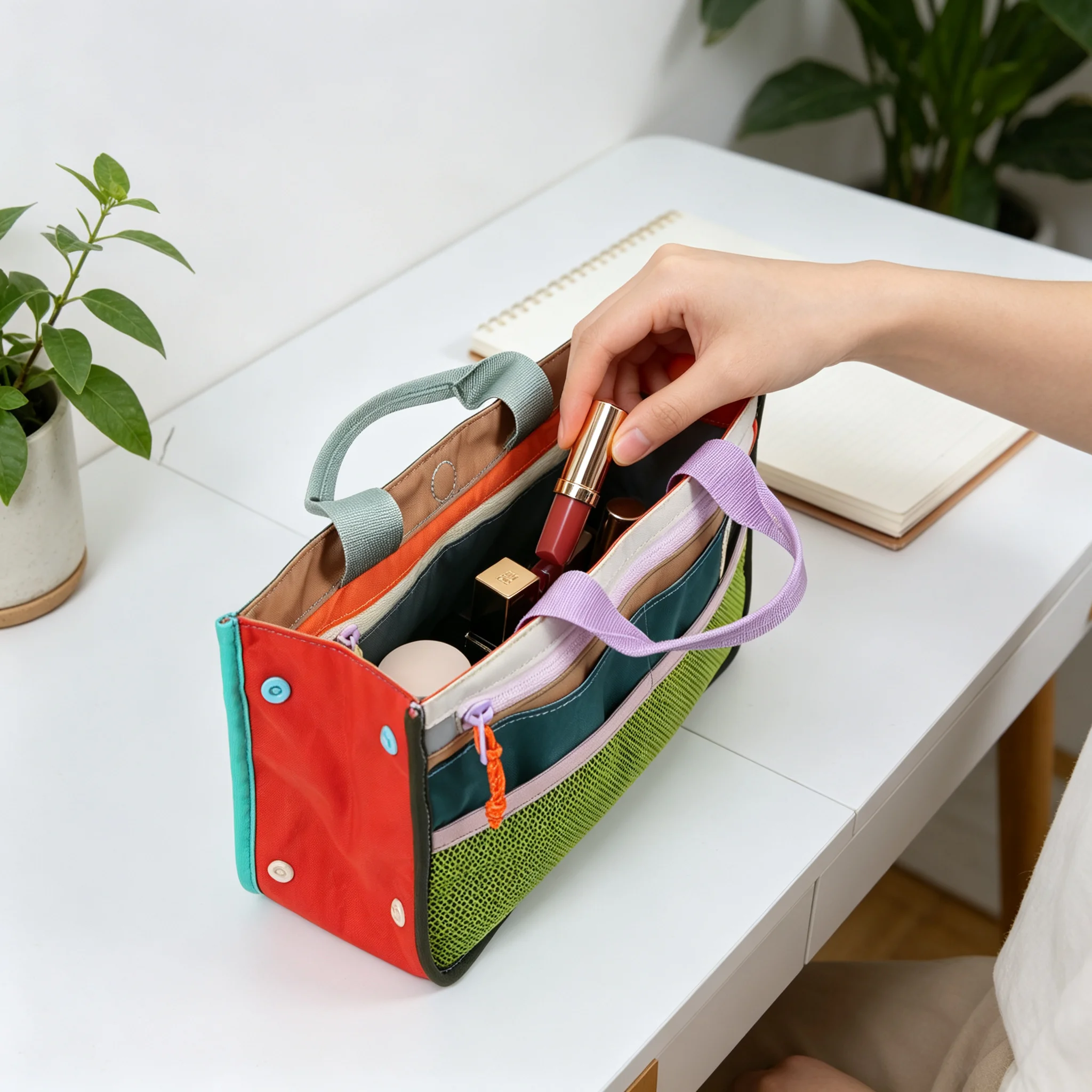 Double Sided Waterproof Nylon Makeup Bag High End Sensation Durable Storage Tote Cosmetic Bag for Travel Daily Use
Double Sided Waterproof Nylon Makeup Bag High End Sensation Durable Storage Tote Cosmetic Bag for Travel Daily Use