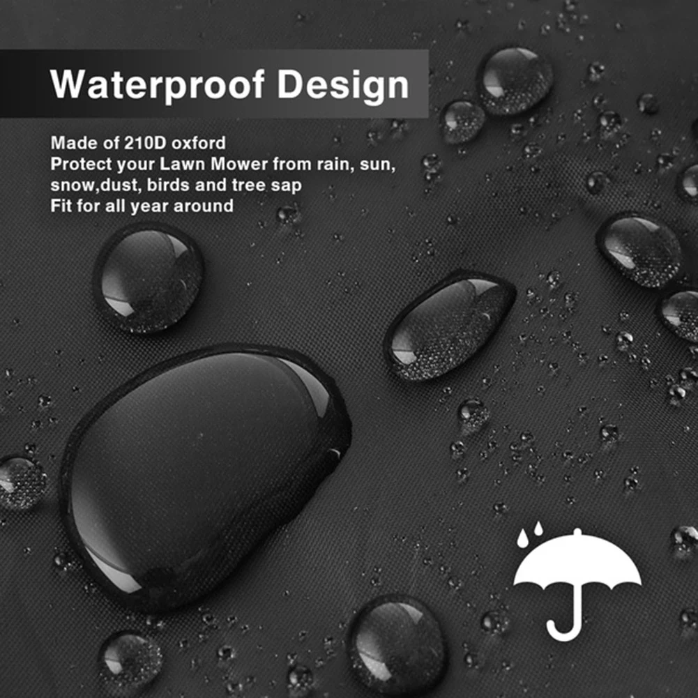 Oxford Lawn Mower Cover Dirt Wind-proof Garden Tool Accessories Lawn Mower Cover Indoors Outdoors Garden Tool Accessories
Oxford Lawn Mower Cover Dirt Wind-proof Garden Tool Accessories Lawn Mower Cover Indoors Outdoors Garden Tool Accessories