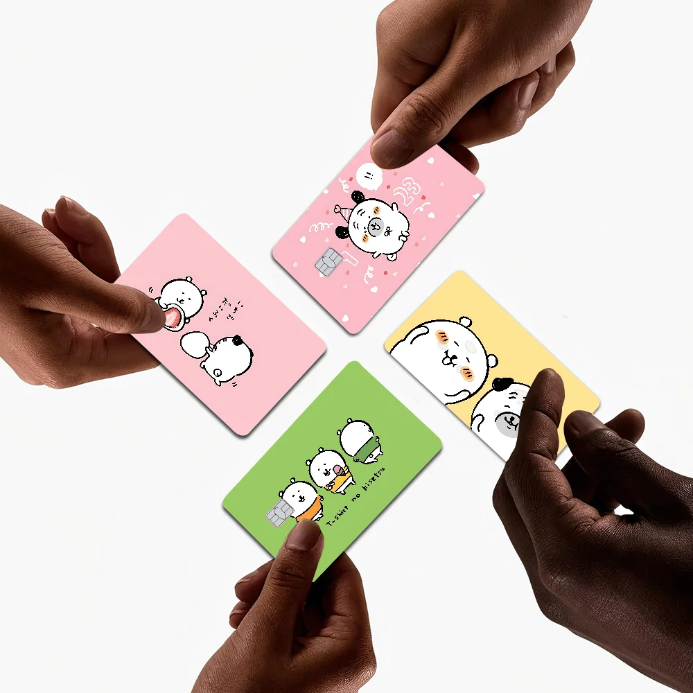 Cartoon J-Joke Cute Bear Credit Card Skin Stickers No Adhesive Residue Water Proof For VISA Credit Card Subway Access Card
Cartoon J-Joke Cute Bear Credit Card Skin Stickers No Adhesive Residue Water Proof For VISA Credit Card Subway Access Card