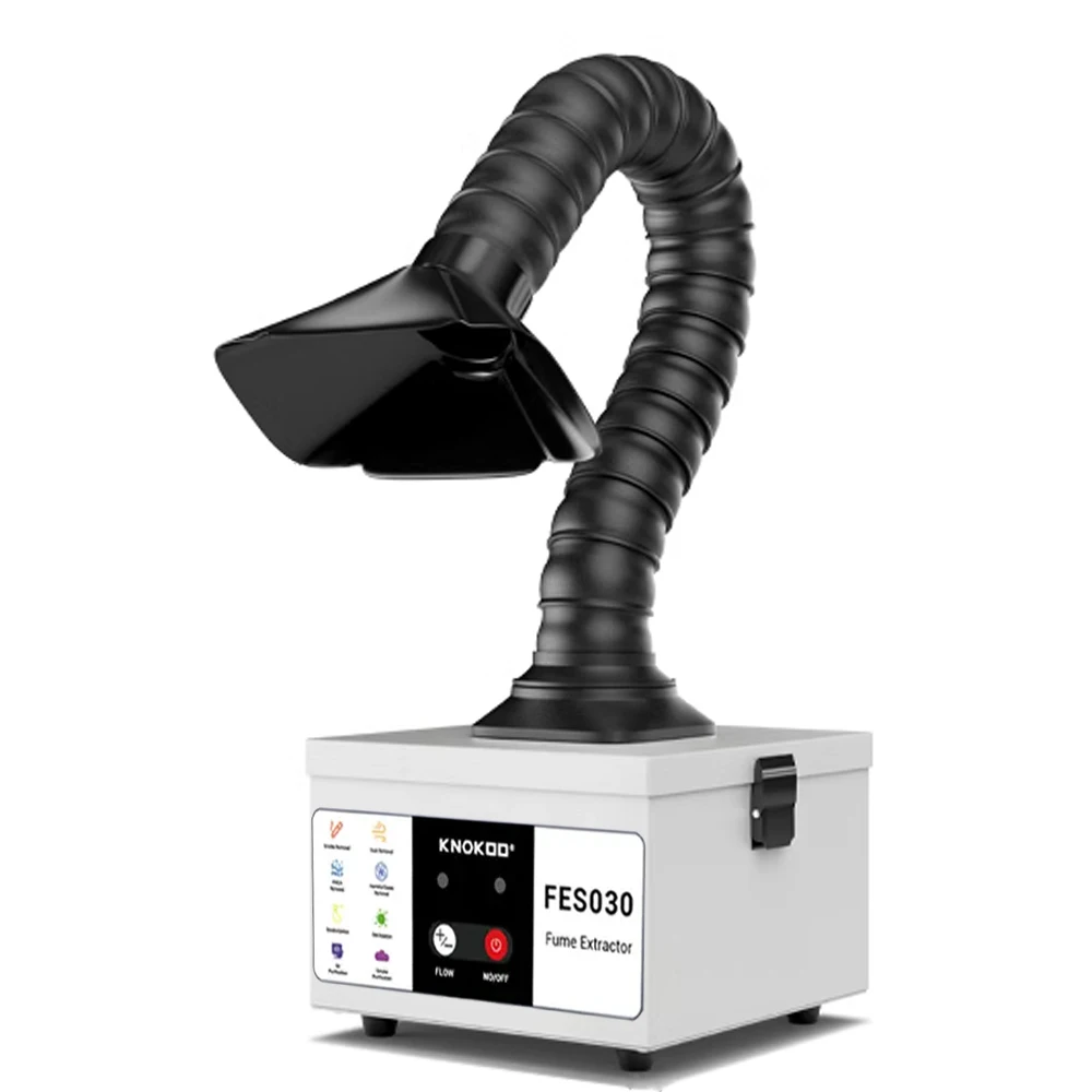 KNOKOO FES030 Solder Smoke Absorber Remover Electric Iron Welding DIY Fume Extractor
KNOKOO FES030 Solder Smoke Absorber Remover Electric Iron Welding DIY Fume Extractor