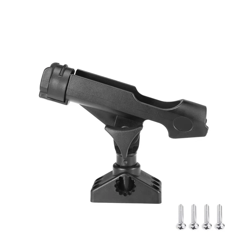 360° Adjustable Fishing Rod Holder, Universal Rod Mount for Kayak, Plastic & Metal Boats, Marine Fishing Accessories
360° Adjustable Fishing Rod Holder, Universal Rod Mount for Kayak, Plastic & Metal Boats, Marine Fishing Accessories