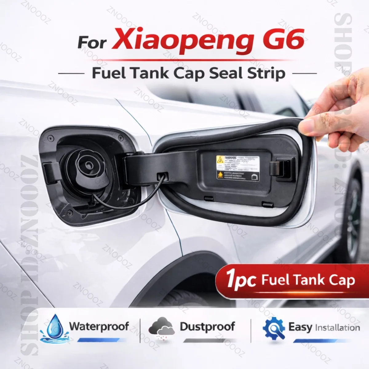 For Xiaopeng G6 Car Seal Strip Rubber Double Layer Dustproof Waterproof Sealing Protector Gas Cap Trim 1pc Fuel Tank Cover
For Xiaopeng G6 Car Seal Strip Rubber Double Layer Dustproof Waterproof Sealing Protector Gas Cap Trim 1pc Fuel Tank Cover